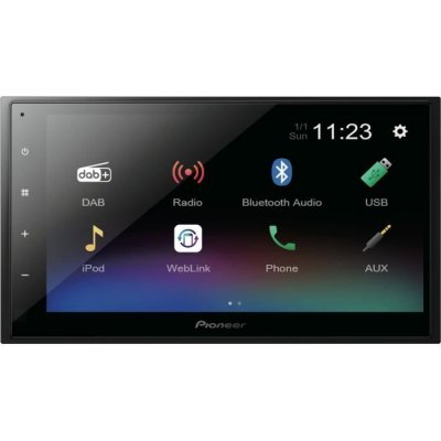 PIONEER  Autoradio multim&eacute;dia 2 DIN DMH-A340DAB