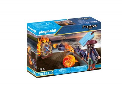 Pirate Et Canon De Feu - 71189 Playmobil - La Bo&icirc;te