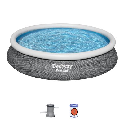 BESTWAY Piscine autoportante Fast Set - Ronde - D457xH84cm