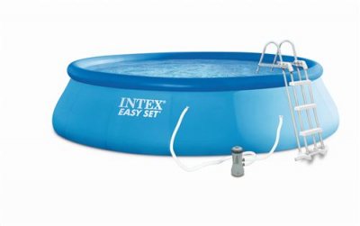INTEX Piscine autoport&eacute;e Easy Set 4,57 x 1,07 m - 
