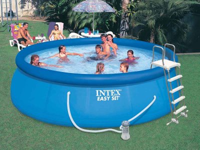 INTEX Piscine autoport&eacute;e Easy Set 4,57 x 1,22 m - 