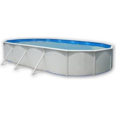 TOI Piscine hors sol acier  - Mallorca - 730 x 366 x 120 cm - Ovale