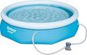 BESTWAY Piscine &oslash;305x76cm 3.200l avec purificateur  E3-81042
