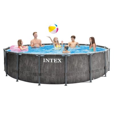 INTEX Piscine tubulaire ronde baltik  &Oslash;5.49 m x 1.22 m 