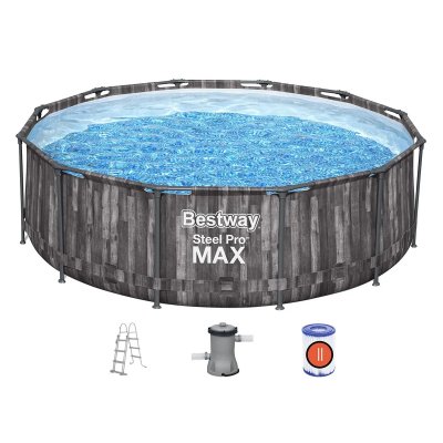 BESTWAY Piscine tubulaire - Ronde - D366xH100cm