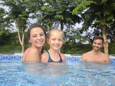 BESTWAY Piscine tubulaire Steel Pro Max ronde 4,27 x 0,84 m - 