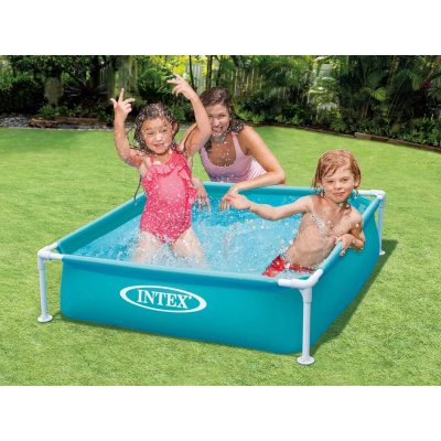INTEX Piscinette  MetalFrame Junior Bleu