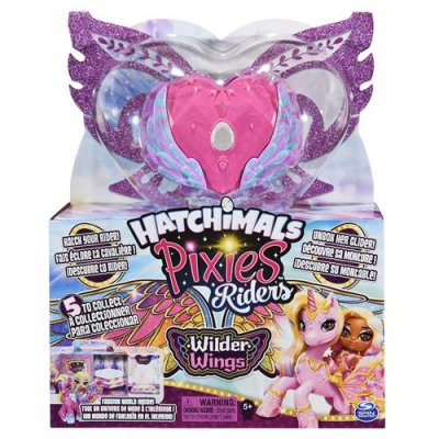 HATCHIMAL Pixies Riders Wilder Wings s Mod&egrave;le al&eacute;atoire 