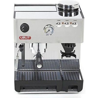LELIT Pl042em 2.7 litres 2 tasses acier inoxydable argent