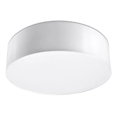 SOLLUX LIGHTING Plafonnier circulaire design ARENA D. 35 cm - Blanc