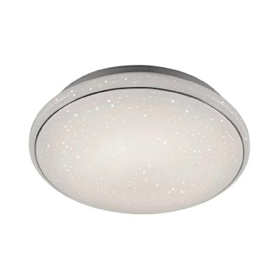 SPRING Plafonnier d&eacute;coratif Jupiter blanc 1x LED 28,8 W 3000-5000 K
