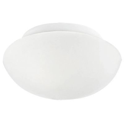 GENERIQUE Plafonnier ELLA 1 ampoule blanc Diam&egrave;tre 20 Cm