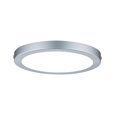 PAS DE MARQUE Plafonnier led Atria - Rond - 15W - Chrome - Non dimmable - Chrome