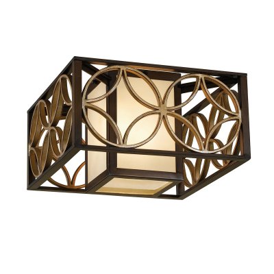 FEISS Plafonnier Remy, bronze et or - ELSTEAD