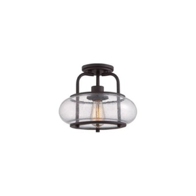 QUOIZEL Plafonnier trilogy 1x100w bronze fonc&eacute;