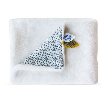 DOUDOU ET COMPAGNIE Plaid Douceur 100 X 70 Cm Yoca Le Koala Blanc - 