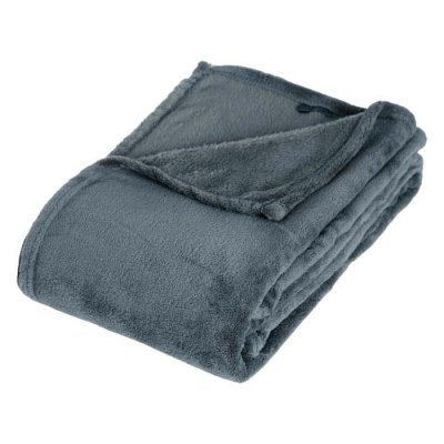 Plaid polaire microfibre - Orage - 125 x 150 cm