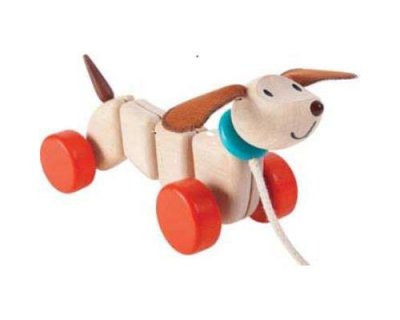 PLAN TOYS  Teck le petit chien &agrave; tirer