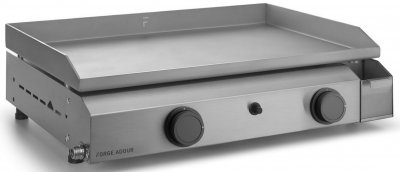 FORGE ADOUR Plancha &agrave; gaz  base 60 inox