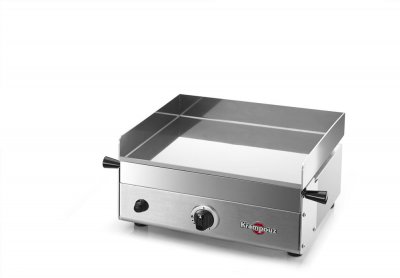 KRAMPOUZ Plancha au gaz  1 br&ucirc;leur 2000w, inox