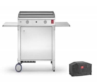 GENERIQUE Plancha CHEF 55 Lisse + Chariot Ferm&eacute; + Housse PLANET 