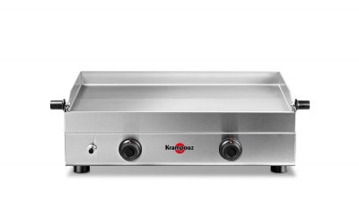 KRAMPOUZ Plancha gaz  Saveur Double PFSV2MA-KR 3400 W Inox