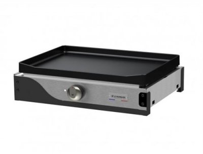 LE MARQUIER Plancha  PLFE150DP 2000 W Noir et Argent 