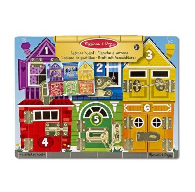 MELISSA & DOUG Planche &agrave; verrous Melissa et Doug