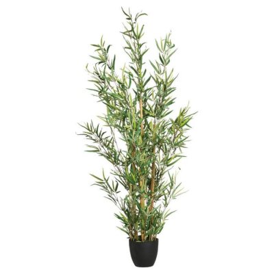 Plante artificielle - Bambou - h 120 cm - Livraison gratuite - Vert