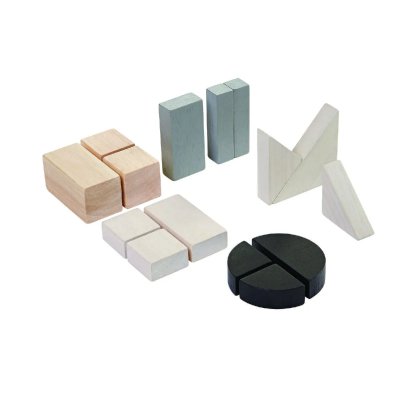 PLAN TOYS Plantoys Blocs Fraction, PT5371, Wood