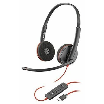 HP POLY Plantronics Blackwire 3200 Mono Filaire UC casque St&eacute;r&eacute;o USB-C 
