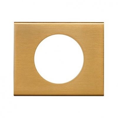 LEGRAND Plaque 1 poste C&eacute;liane bronze dor&eacute;