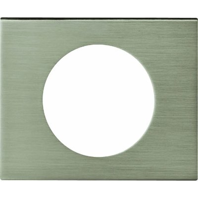 LEGRAND Plaque 1 poste C&eacute;liane inox bross&eacute;