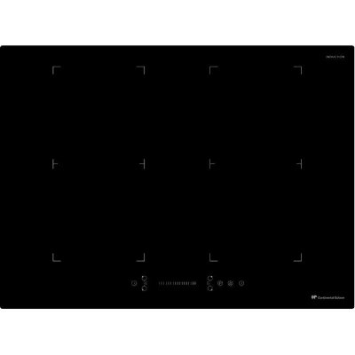 CONTINENTAL EDISON Plaque a induction - 4 foyers - 7200 W - 70 cm - CETI724Z2FLEX - Noir