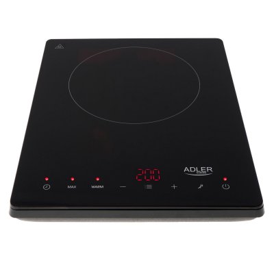 ADLER Plaque &agrave; induction  ad 6513 - 2000 w - affichage lcd - 190 mm 