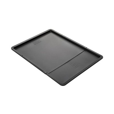 ZENKER Plaque &agrave; p&acirc;tisserie extensible de 37 x 52 cm  black metallic ref. 6537
