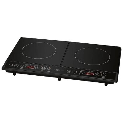 CLATRONIC Plaque chauffante double &agrave; induction dki 3609  - noir 