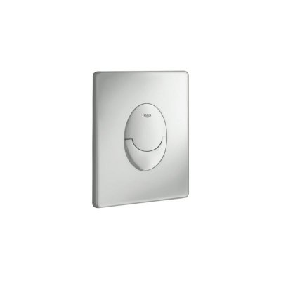 GROHE Plaque de commande verticale chrom&eacute;e finition mate Skate Air 