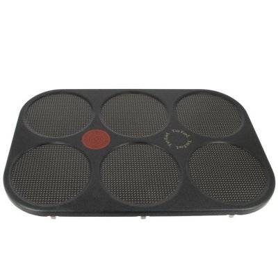 TEFAL Plaque de cuisson 6 crepes pour Crepiere  - 3665392360872