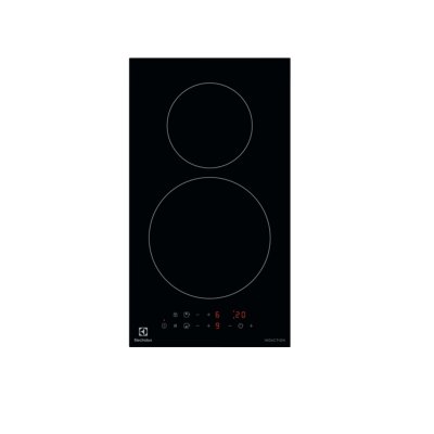 ELECTROLUX Plaque de cuisson &agrave; induction 29cm 2 foyers 3650w noir LIT30231C