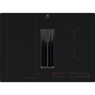 ELECTROLUX Plaque de cuisson avec hotte int&eacute;gr&eacute;e  KCC73443CZ SAPHIRMATT