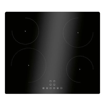 BOMANN Plaque de cuisson en vitroc&eacute;ramique &agrave; induction 4 feux encastrable EBKI7942 