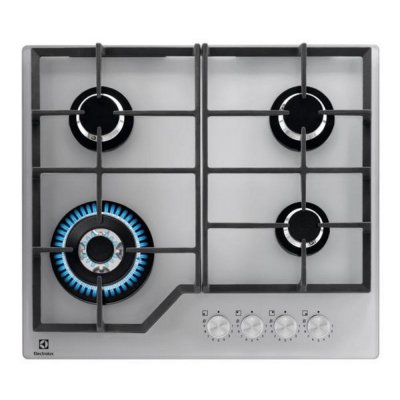 ELECTROLUX Plaque : Gaz  4 Feux 59 cm / 52 cmcm KGG64362S