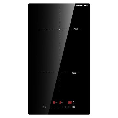 GASLAND Plaque Induction  Chef IH30BFN 30cm 3500W 2 Foyers S&eacute;curit&eacute; Enfant C&eacute;ramique Noir