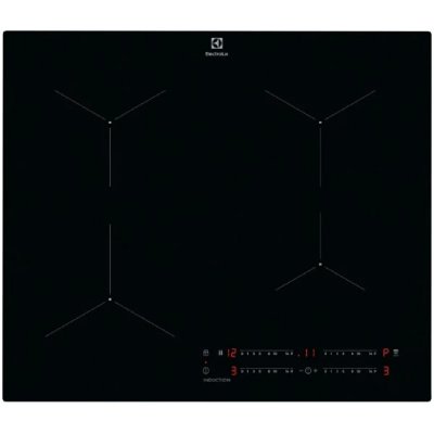 ELECTROLUX Plaque Induction LIL61443C 949599139 4600W 4 Foyers Verre C&eacute;ramique Noir