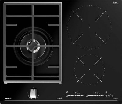  Plaque mixte JZC 63312, Gaz double couronne + Induction Slider