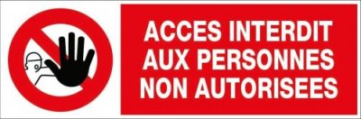 NOVAP Plaque Sortie de secours 330 x 120 mm GB39 -  - 4140391