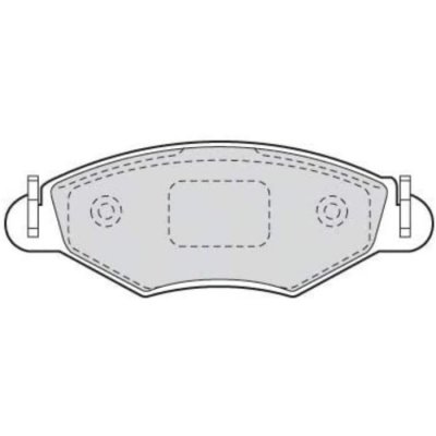 VALEO Plaquettes de frein avant  301461 (X1)