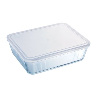 PYREX Plat rectangulaire 0,8 l en verre -  - Transparent - Verre