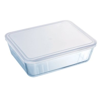 PYREX Plat rectangulaire 1,5 l en verre -  - Transparent - Verre